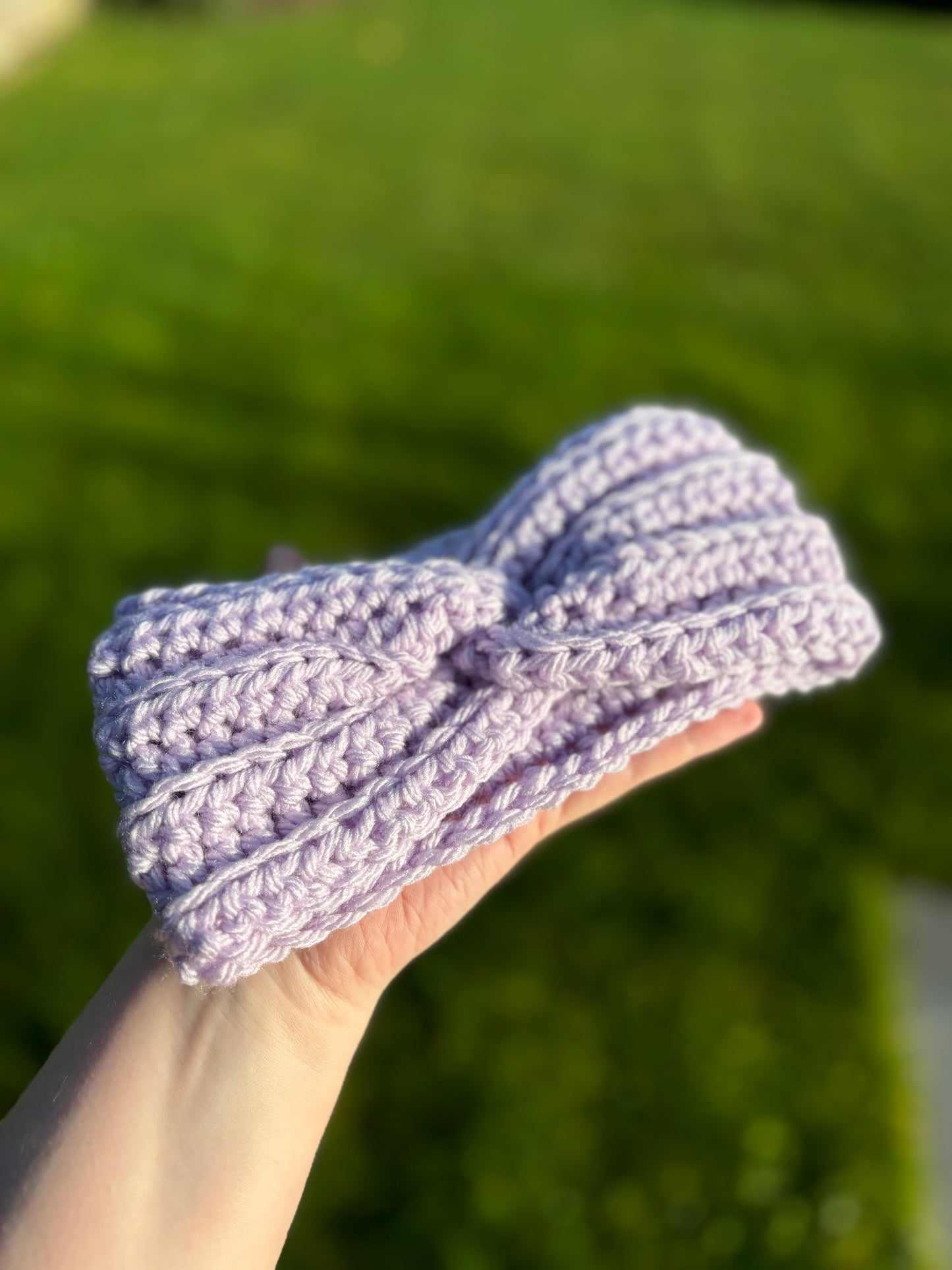Crochet ear warmer