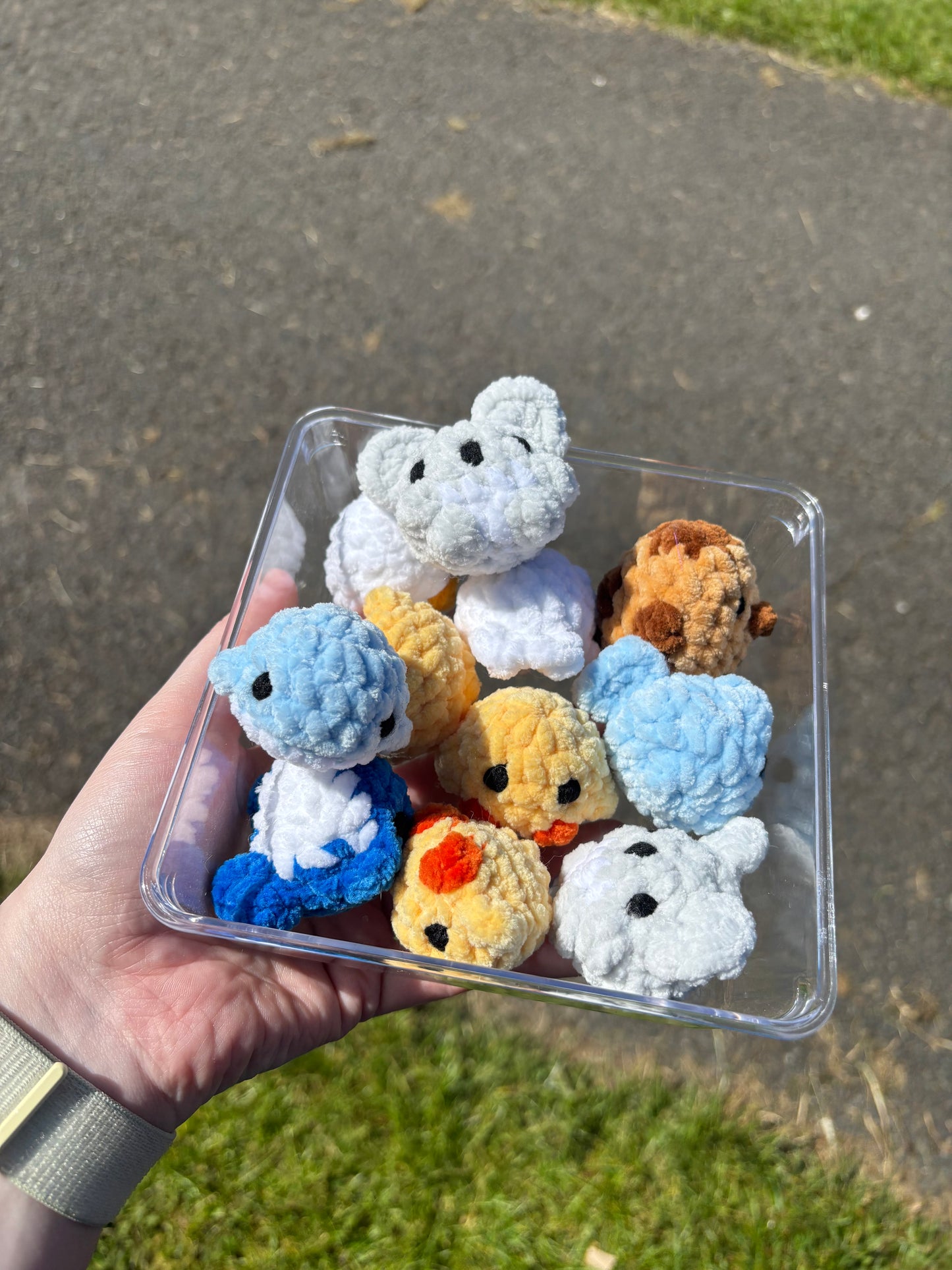 TWO FOR £6 DEAL - Pocket pal - your new mini crochet friend