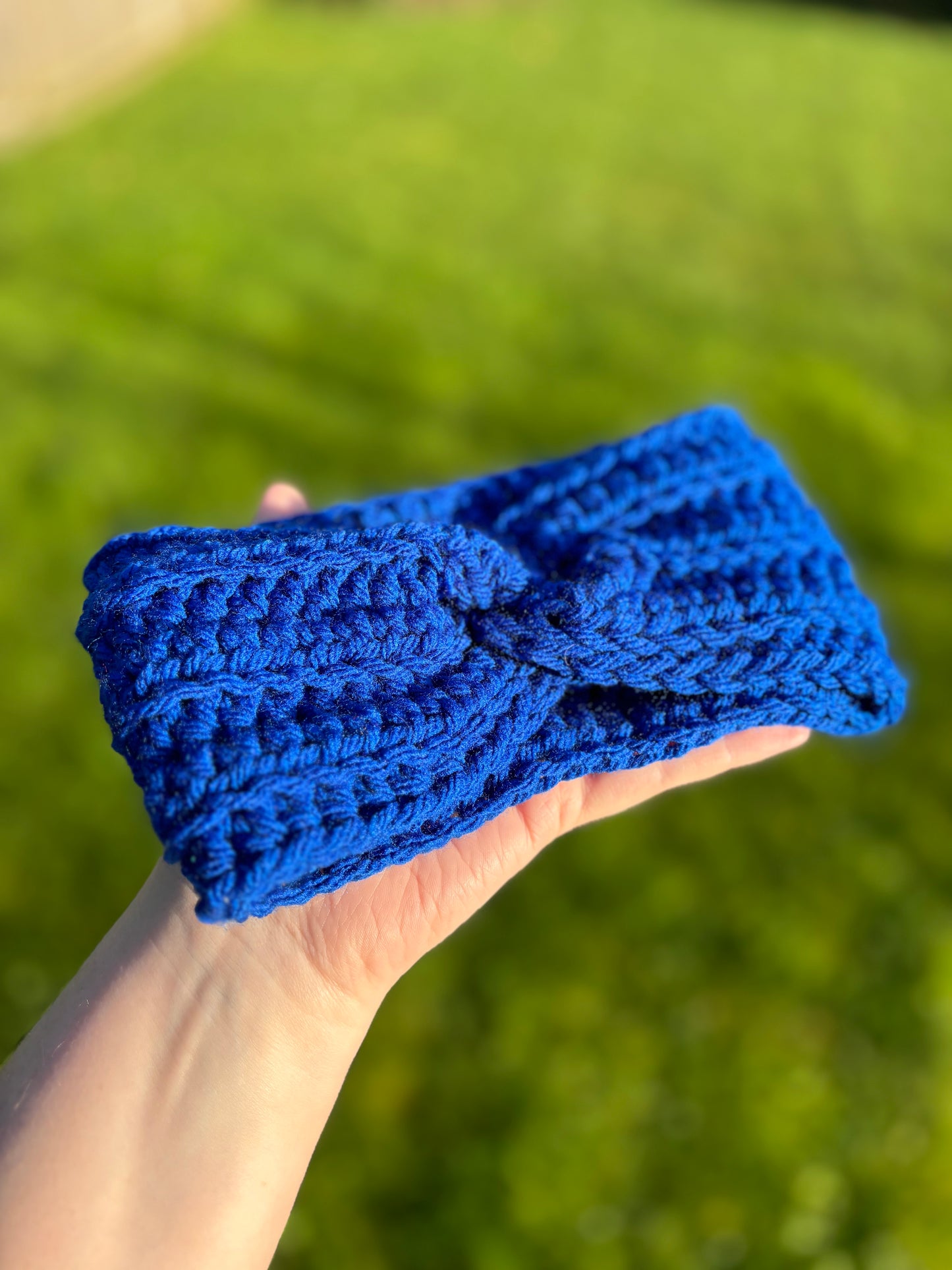 Crochet ear warmer