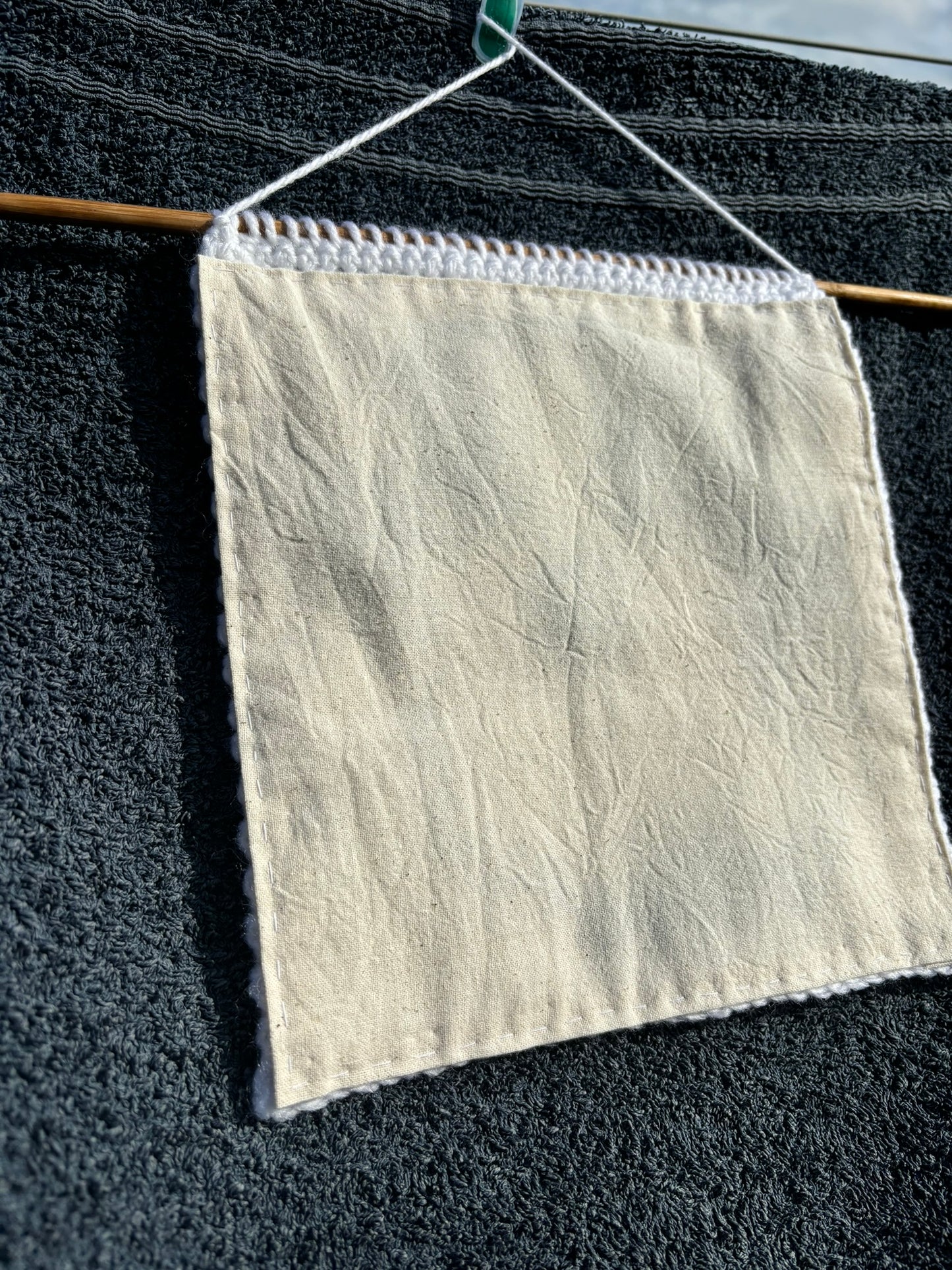 Ghostie wall hanging