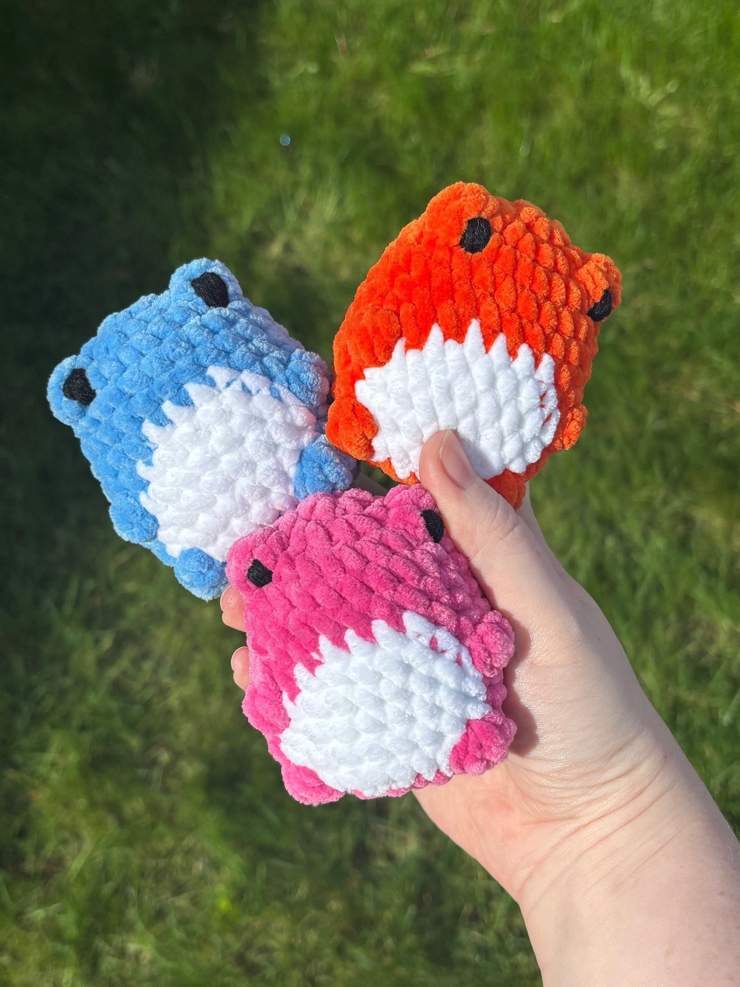 Squishy Froggie Crochet Plushie