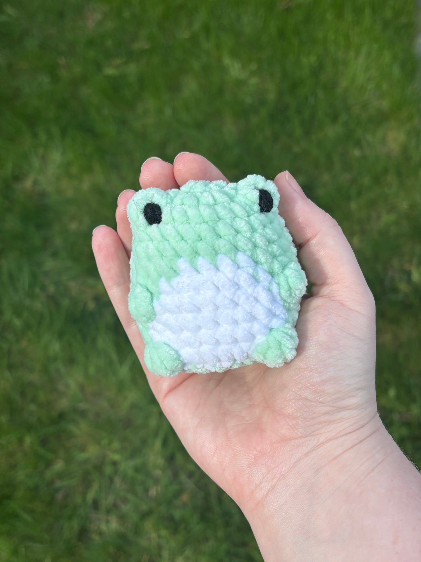 Squishy Froggie Crochet Plushie