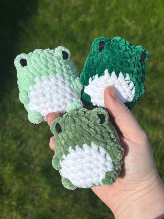 Squishy Froggie Crochet Plushie