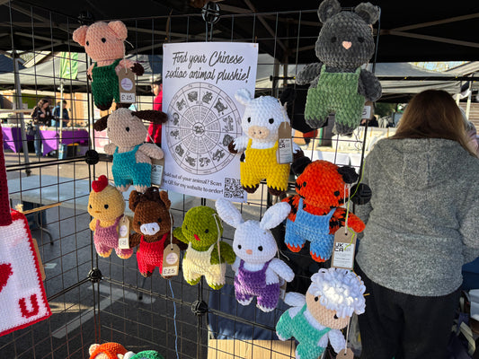 Zodiac animal plushie - MADE TO ORDER