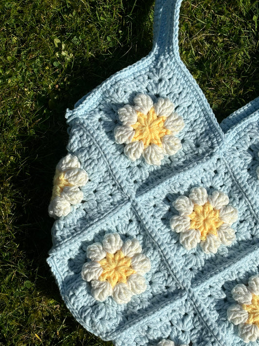 COMING SOON Crochet Daisy Bag