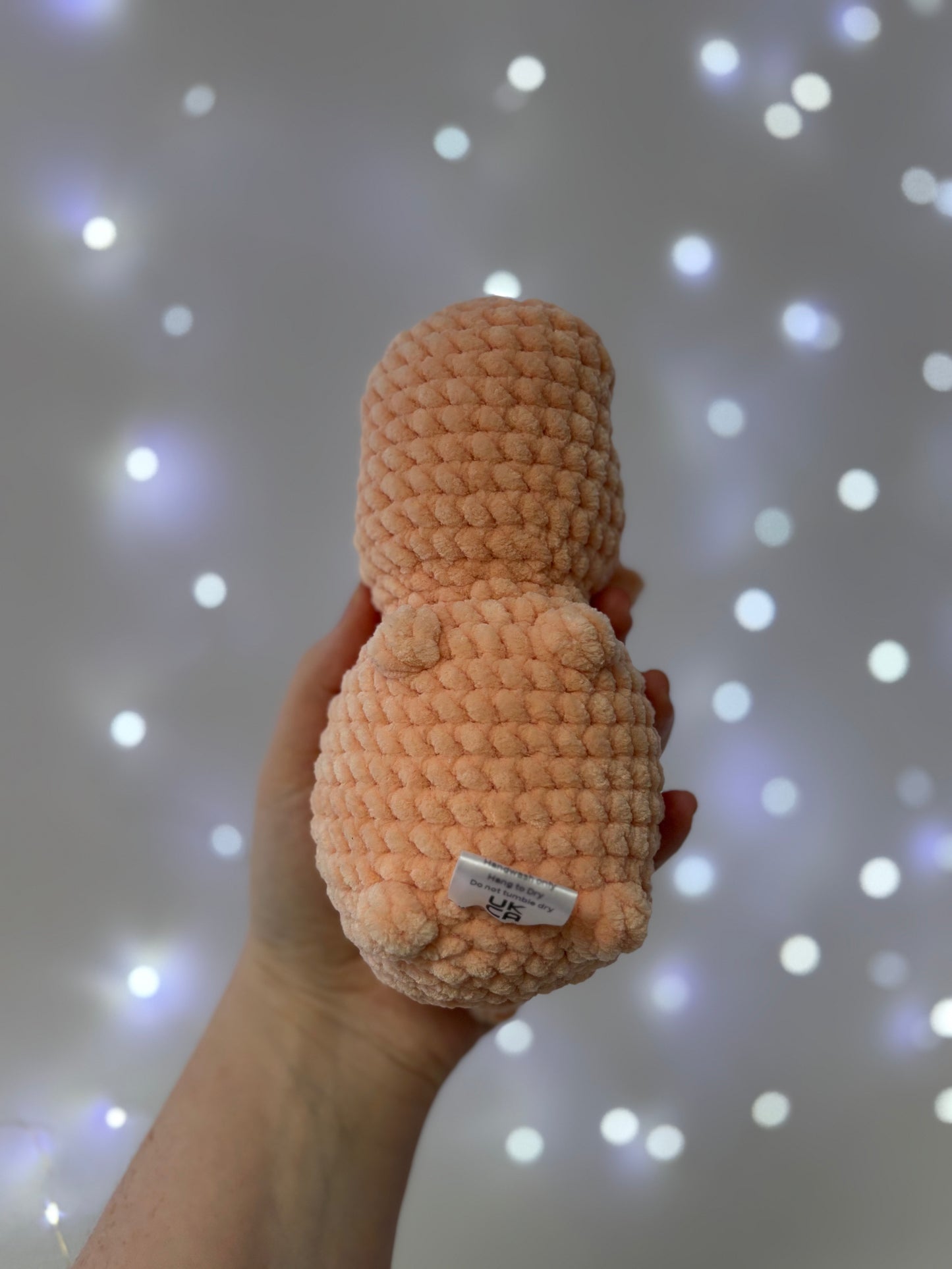Mid Sized Hippo Crochet Plushie